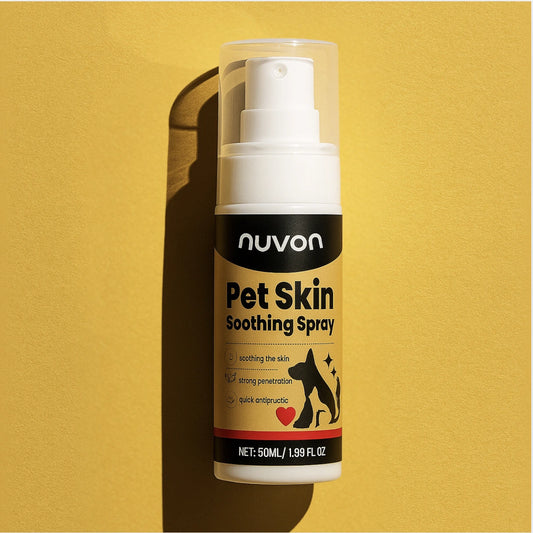 Vet-backed skin relief spray